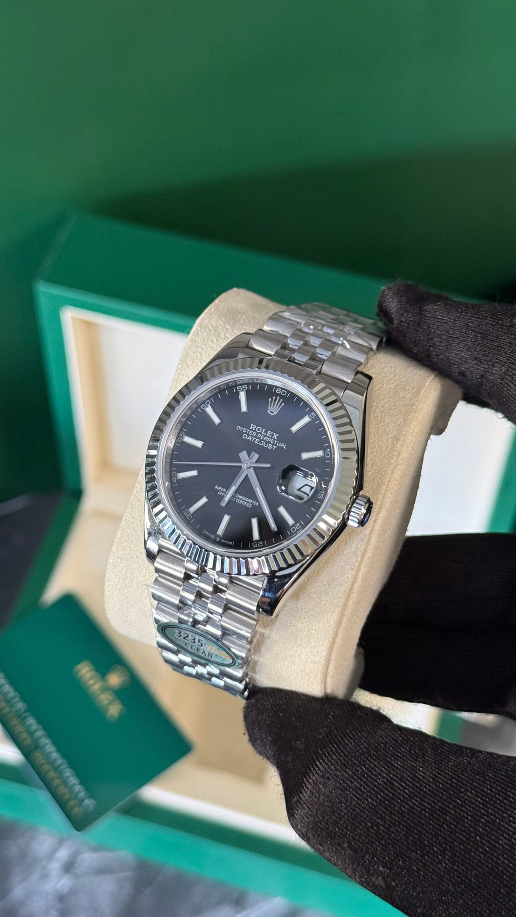 RLX DATEJUST NEGRO JUBILEE SUPERCL0N