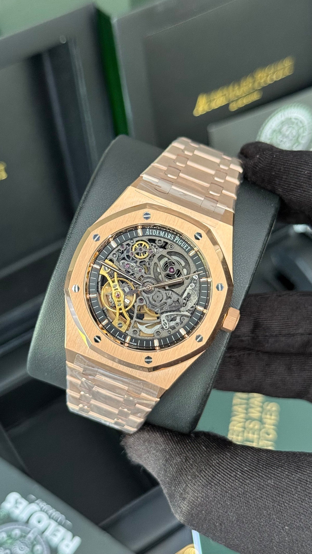 AP SKLETON (ORO ROSA / NEGRO) SUPERCL0N