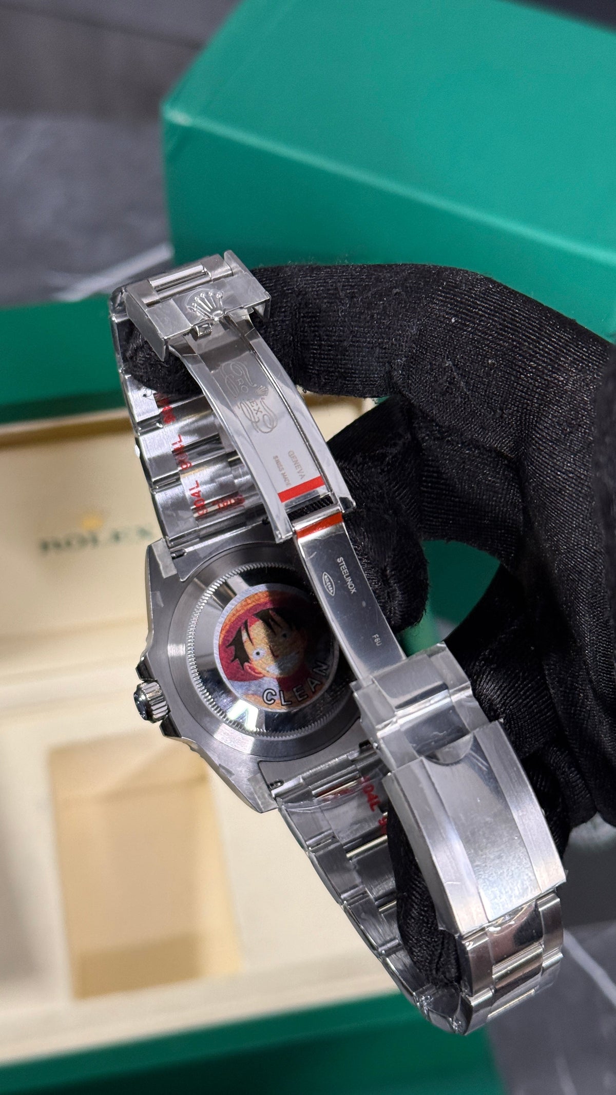 RLX GMT-MASTER II STRIPE NEGRO (SUPERCL0N)