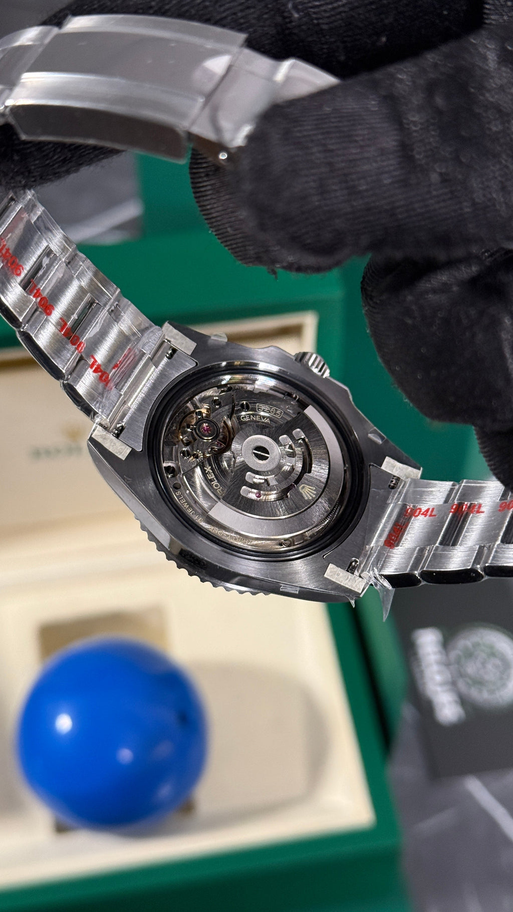 RLX GMT-MASTER II STRIPE NEGRO (SUPERCL0N)