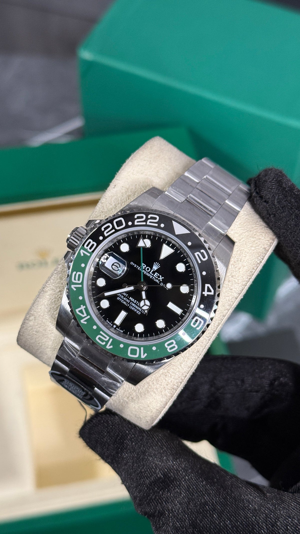 RLX GMT-MASTER II STRIPE NEGRO (SUPERCL0N)