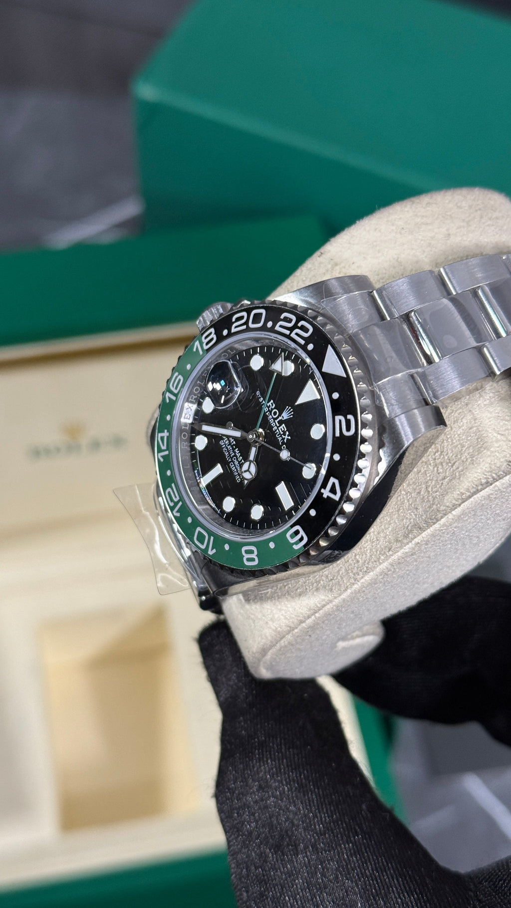 RLX GMT-MASTER II STRIPE NEGRO (SUPERCL0N)
