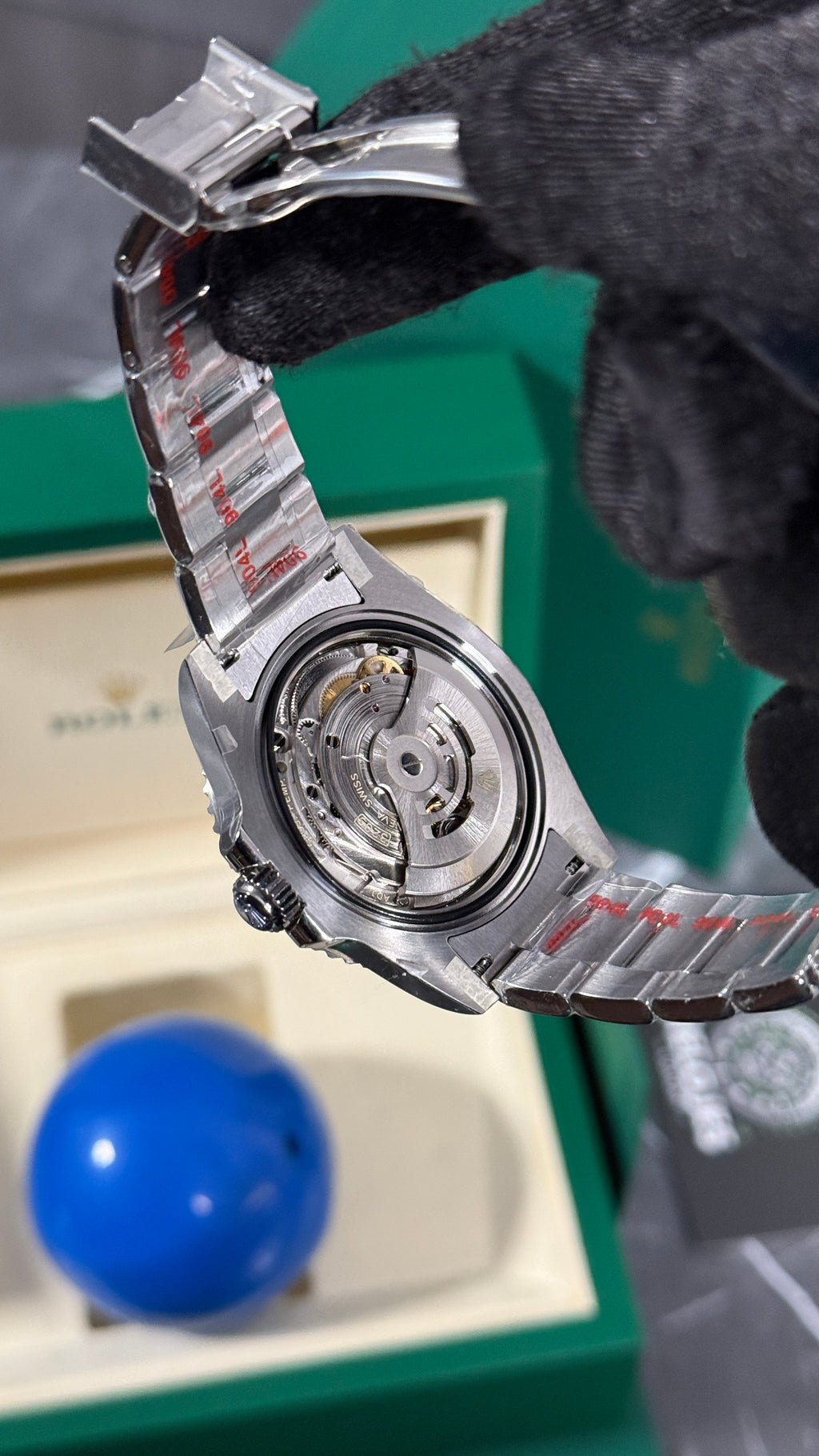 RLX GMT-MASTER II STRIPE NEGRO (SUPERCL0N)