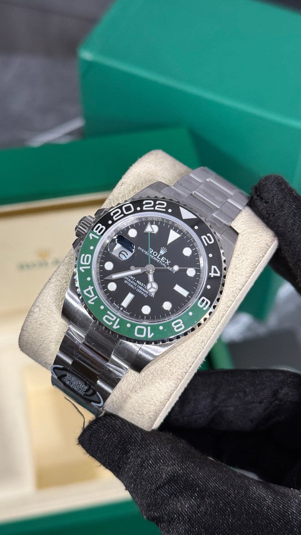 RLX GMT-MASTER II STRIPE NEGRO (SUPERCL0N)