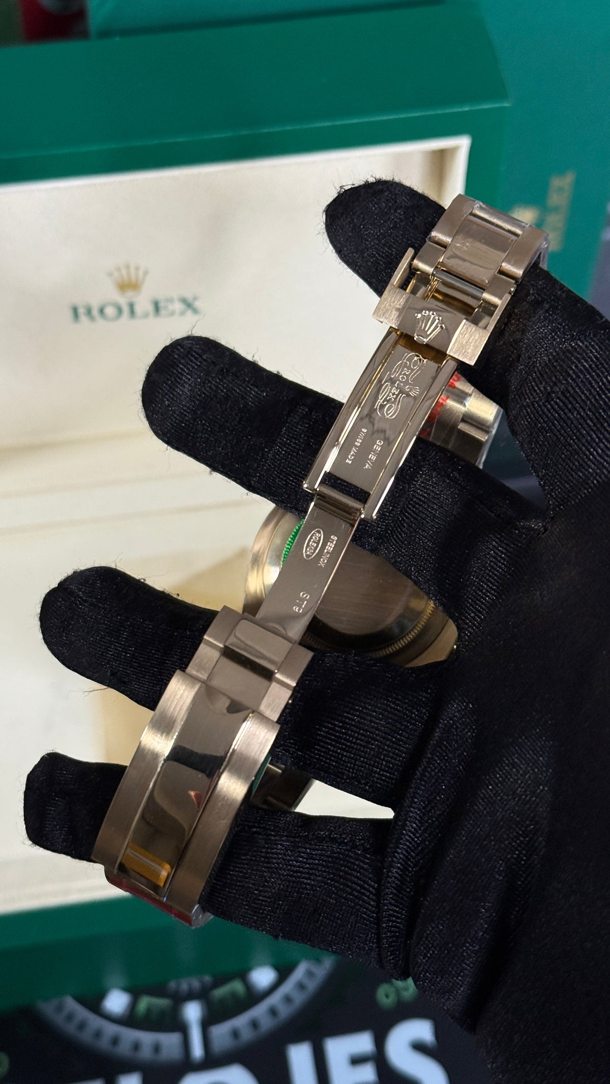 RLX SUBMARINER (ORO/NEGRO)