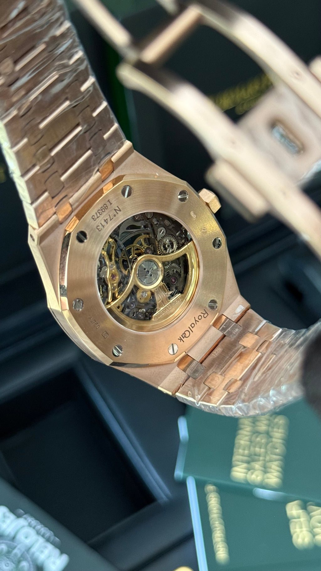 AP SKLETON (ORO ROSA / NEGRO) SUPERCL0N