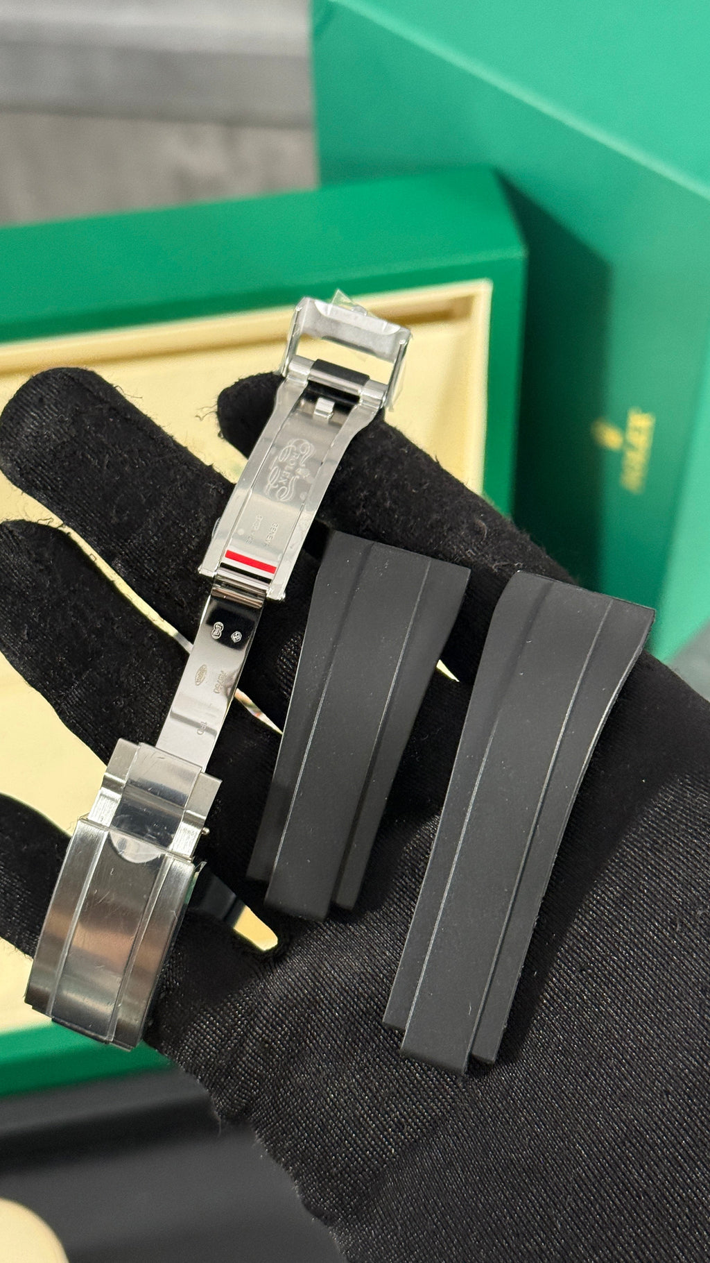 RLX YACHT-MASTER O.F. (PLATA/NEGRA) SUPERCL0N