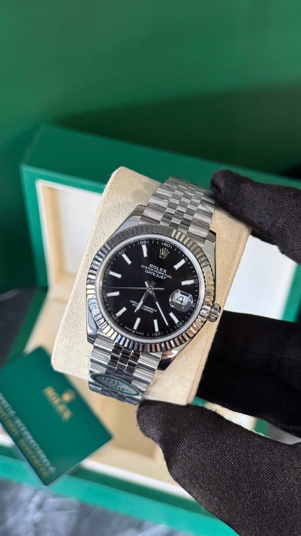RLX DATEJUST NEGRO JUBILEE SUPERCL0N